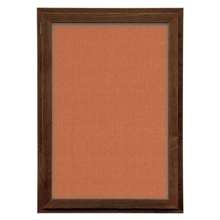 United Visual Products Outdoor Enclosed Combo Board, 72"x36", Black Frame/White Porc & Burgundy UVCB7236ODB-WHTPORC-DBURGU